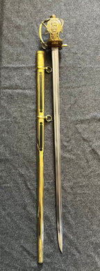 British 1814 Pattern House Cavalry Officers Sword #135