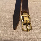 Nordic Knee Strap With Buckles 17th-18th Century, Military and Civilian Karolinska Epoken