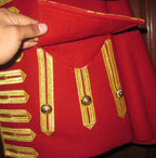 Officers Long Jacket Europa 17th-18th Century.      Yngre Karolinsk Officersrock
