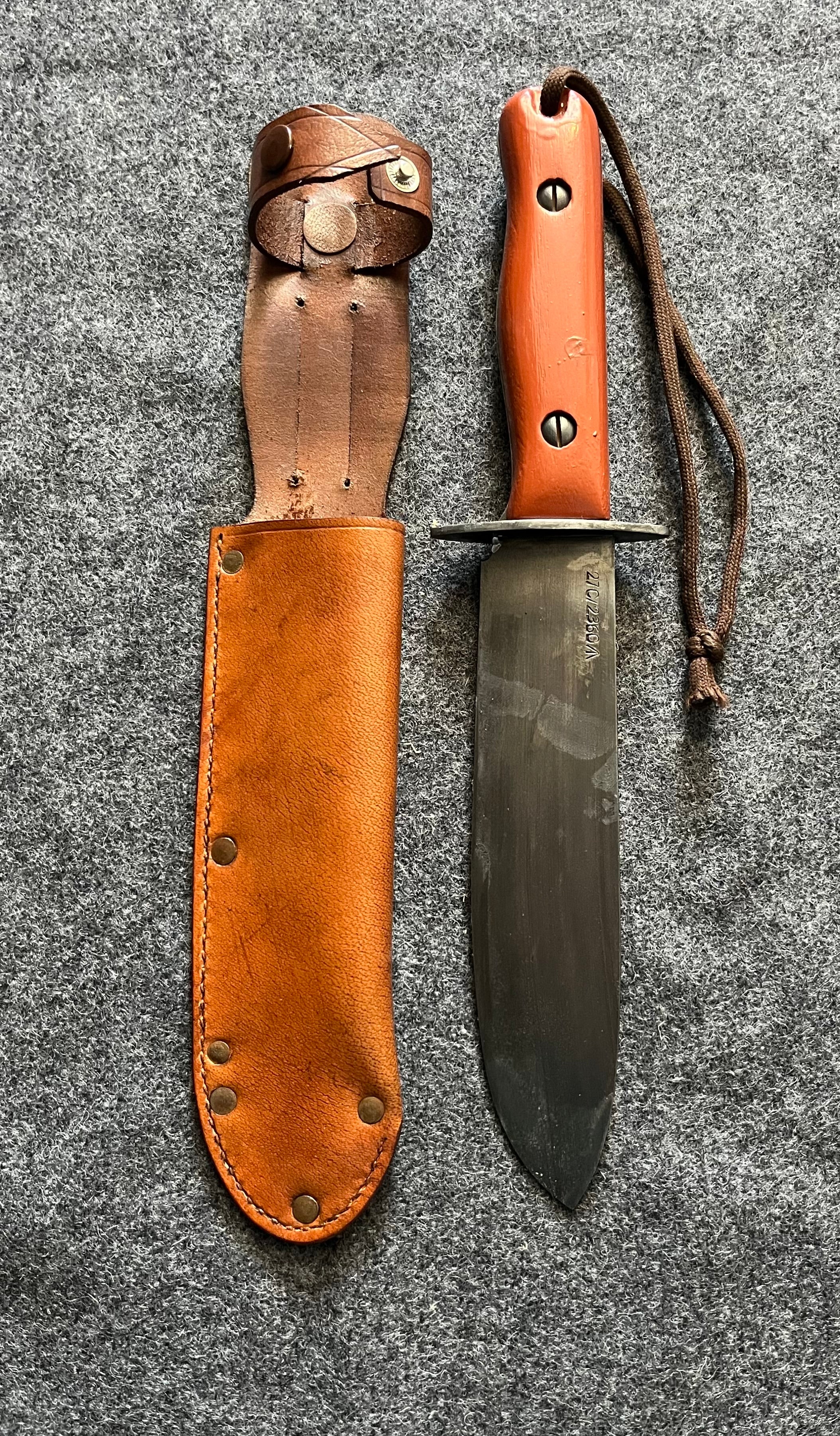 British Type D Survival Knife