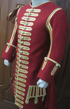 Officers Long Jacket Europa 17th-18th Century.      Yngre Karolinsk Officersrock