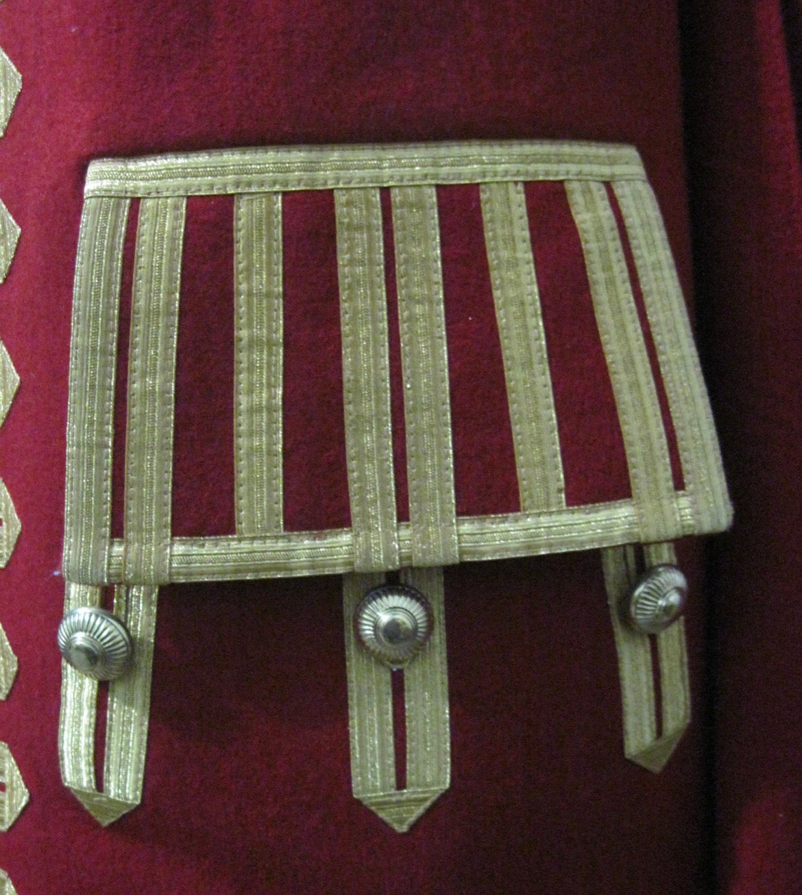 Officers Long Jacket Europa 17th-18th Century.      Yngre Karolinsk Officersrock