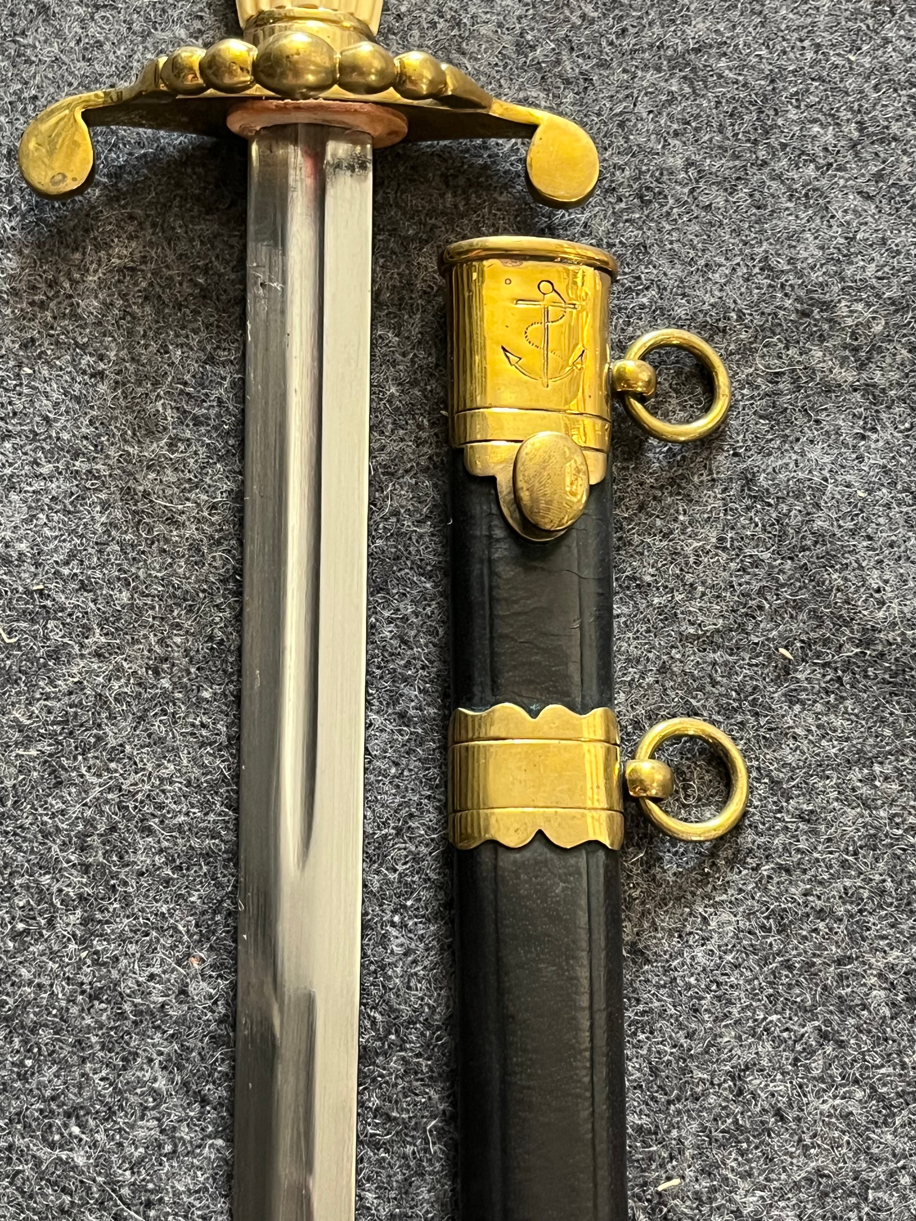 Naval Officer Dirk 18th-19th Century