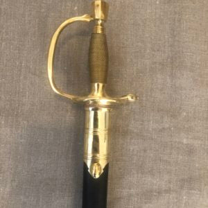 British Sergeant and Drummer Rapier 18-19th Century