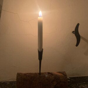 Historical Spike Candle Holder