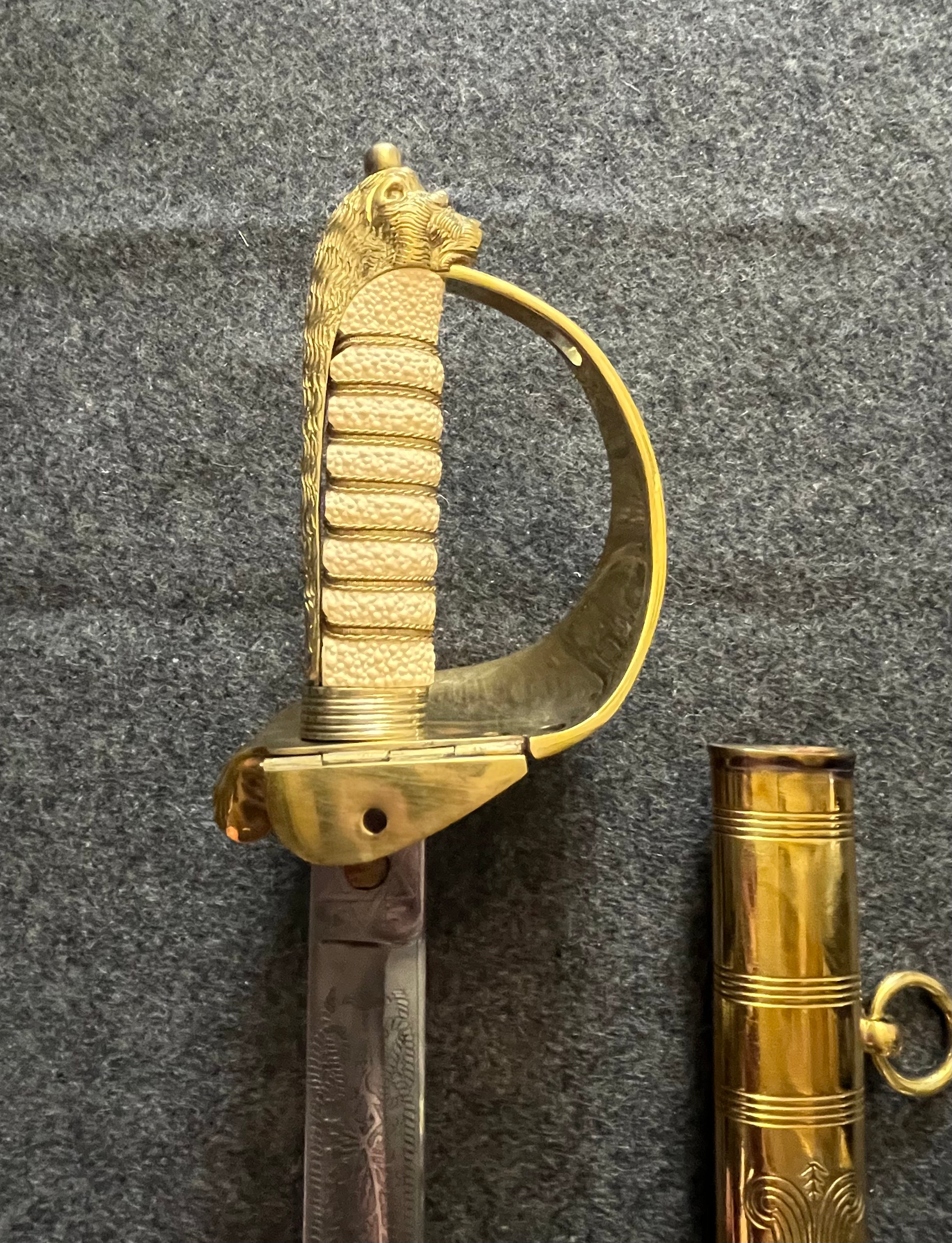 British Royal Navy Dress Sabre 129