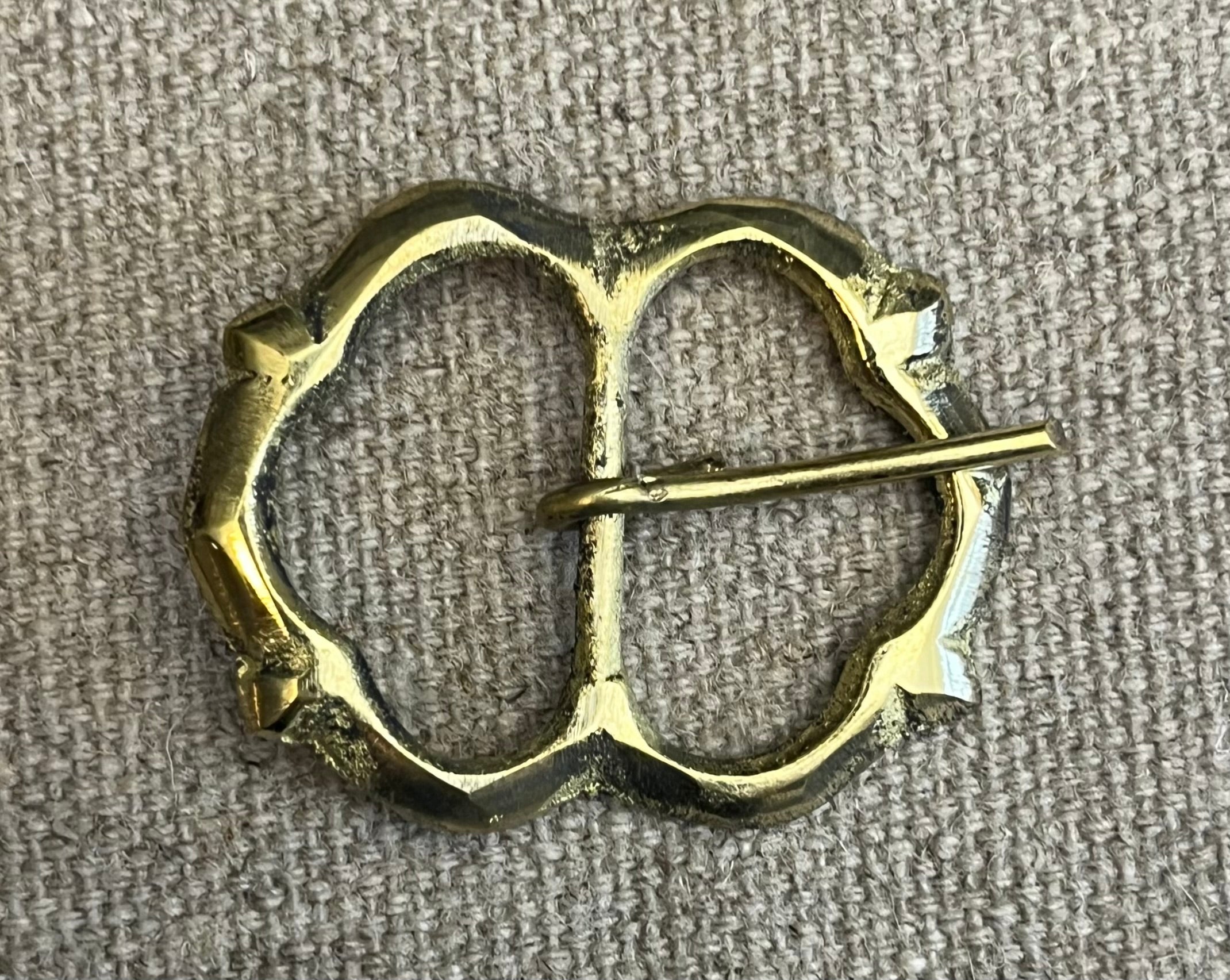 Brass Buckle Närke 18th Century #49