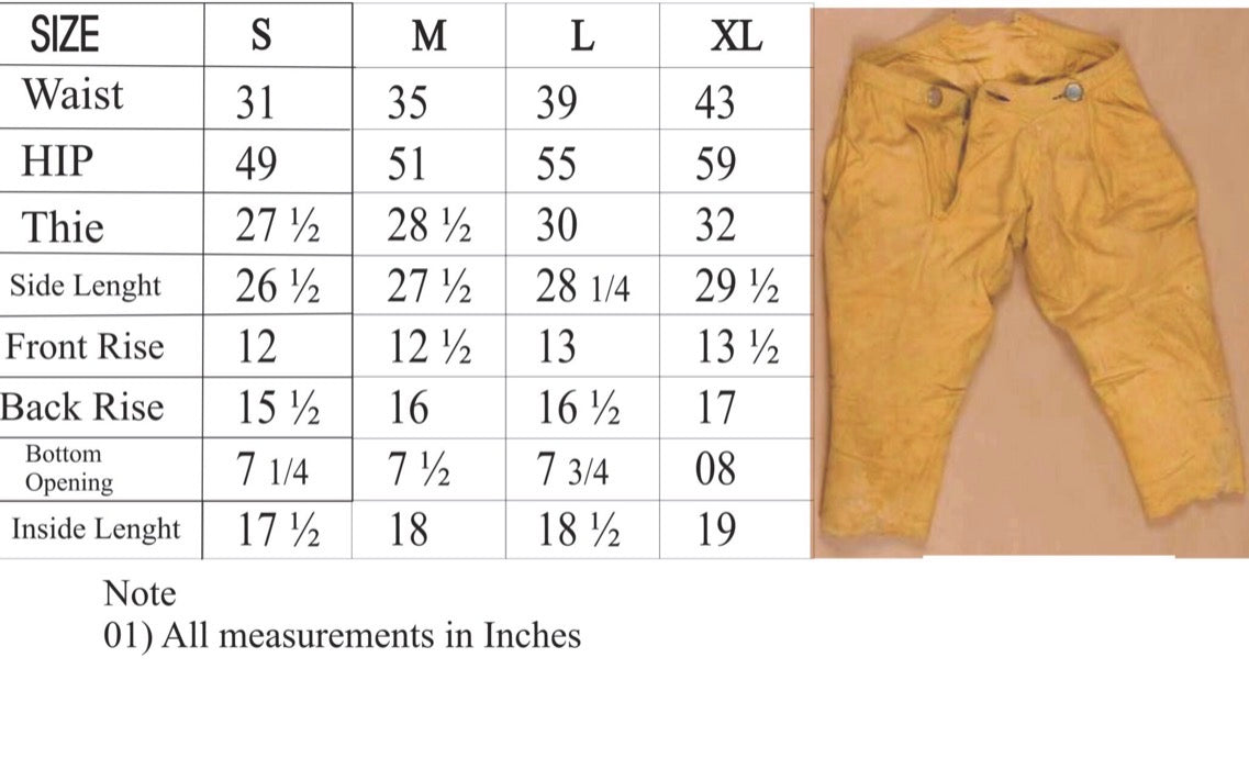 Northern European GNW 17th-18th Trousers