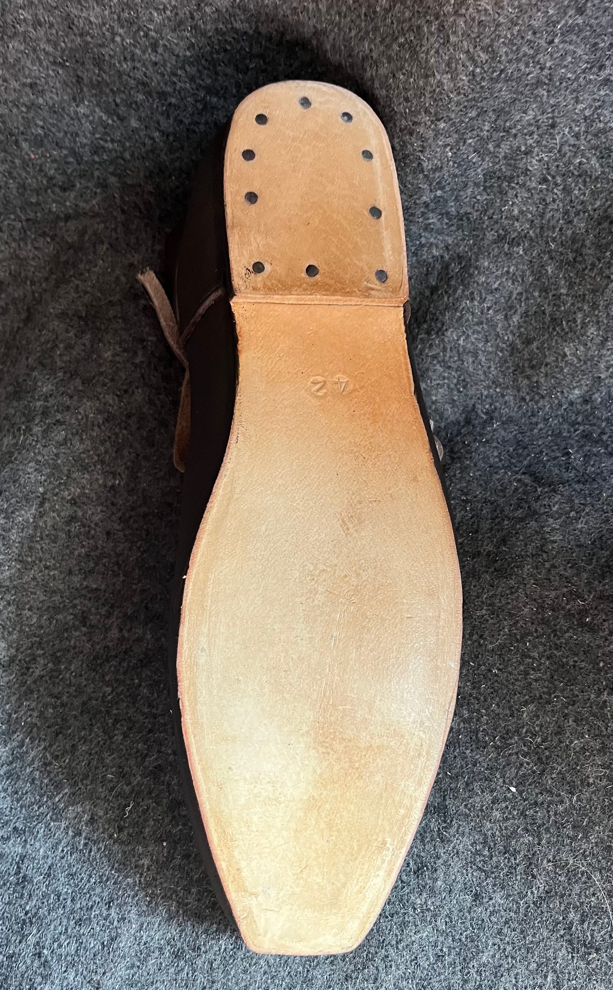 Tudor Rose Shoe 16th-18th century