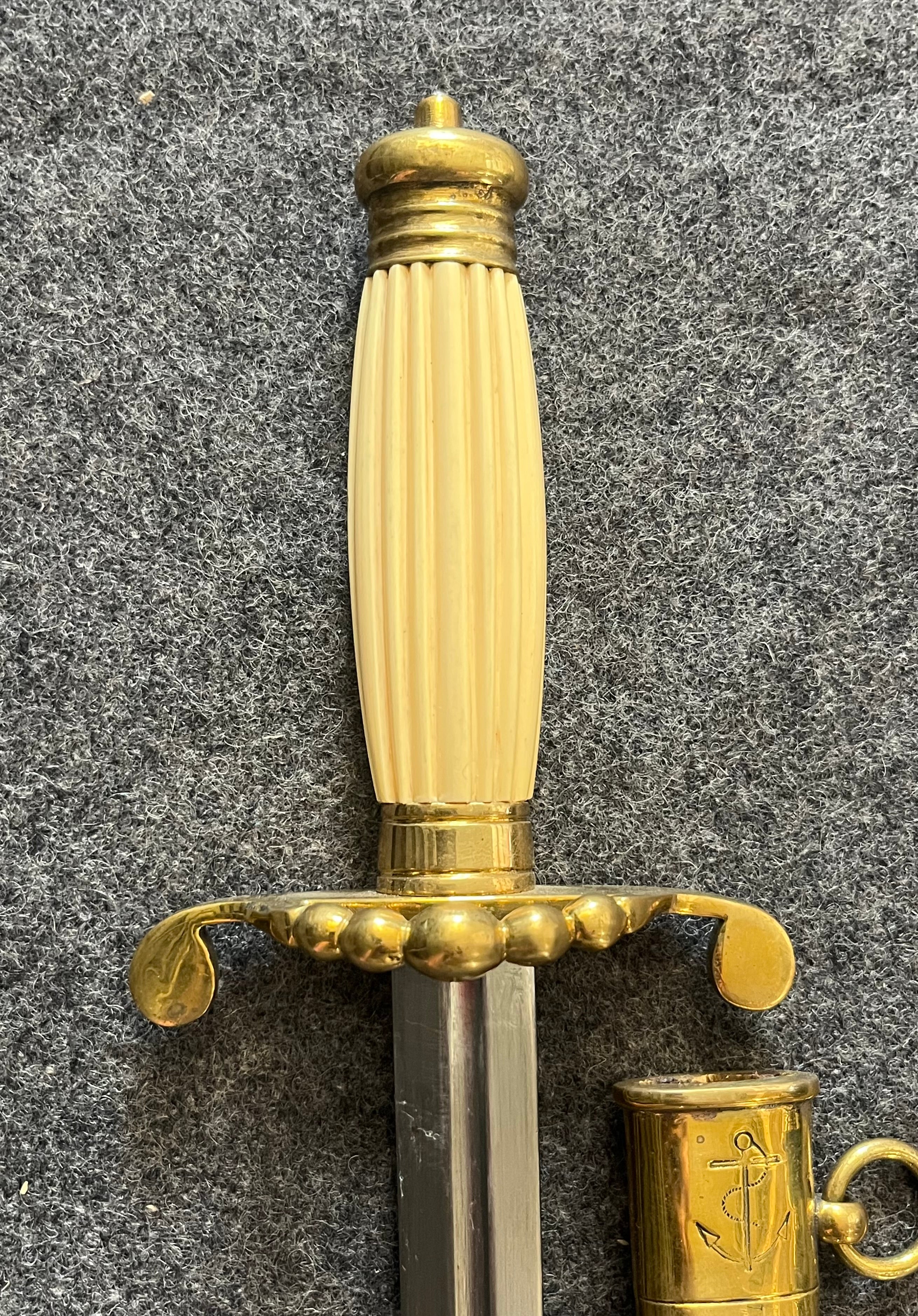 Naval Officer Dirk 18th-19th Century