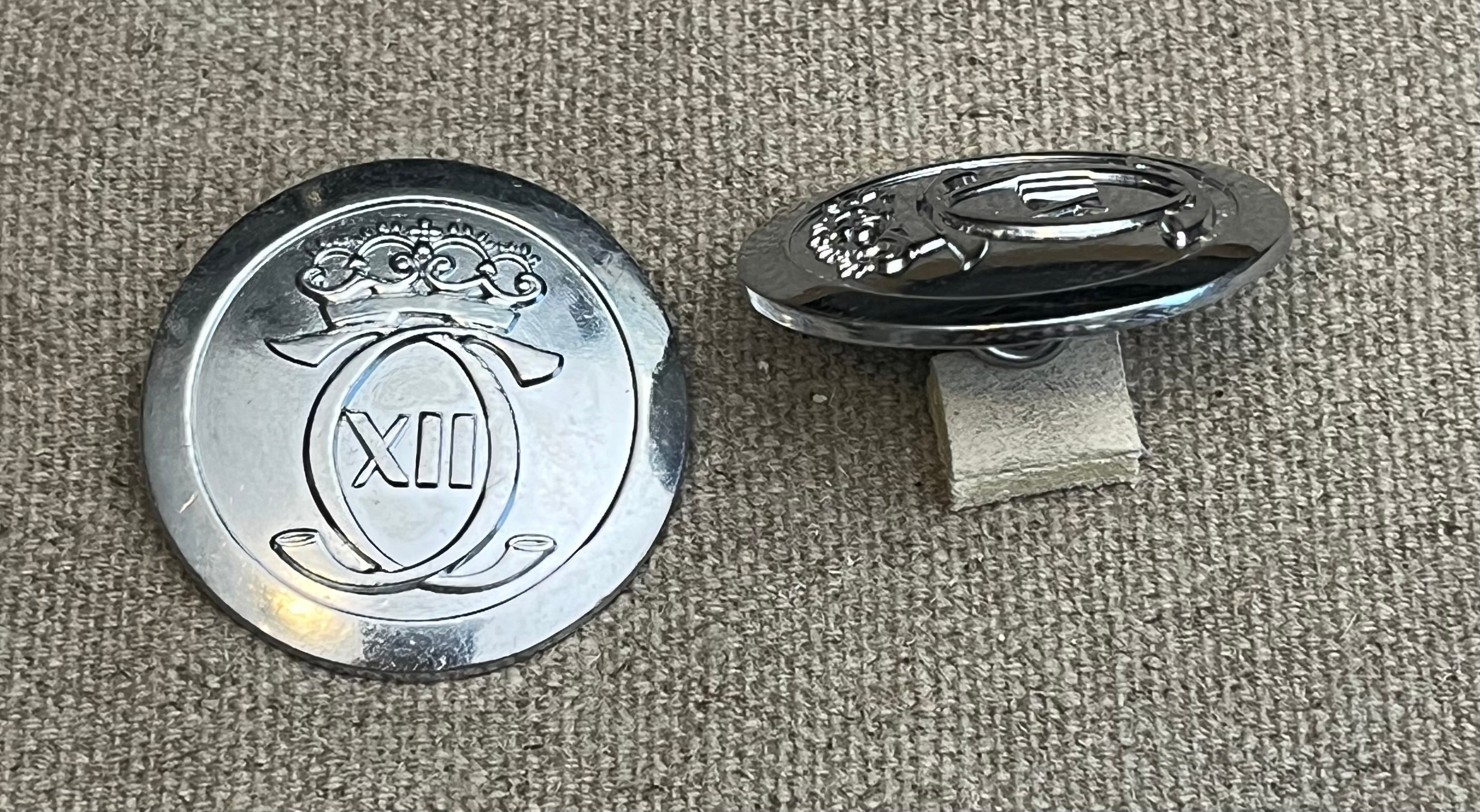 Button for Swedish NCO GNW #25