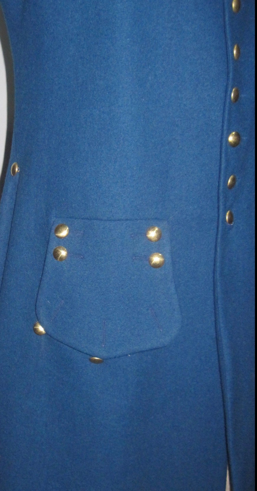 Great Northern War Officers Longjacket.               Karolinsk Officrersrock