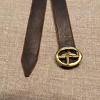 Nordic Knee Strap With Buckles 17th-18th Century, Military and Civilian Karolinska Epoken
