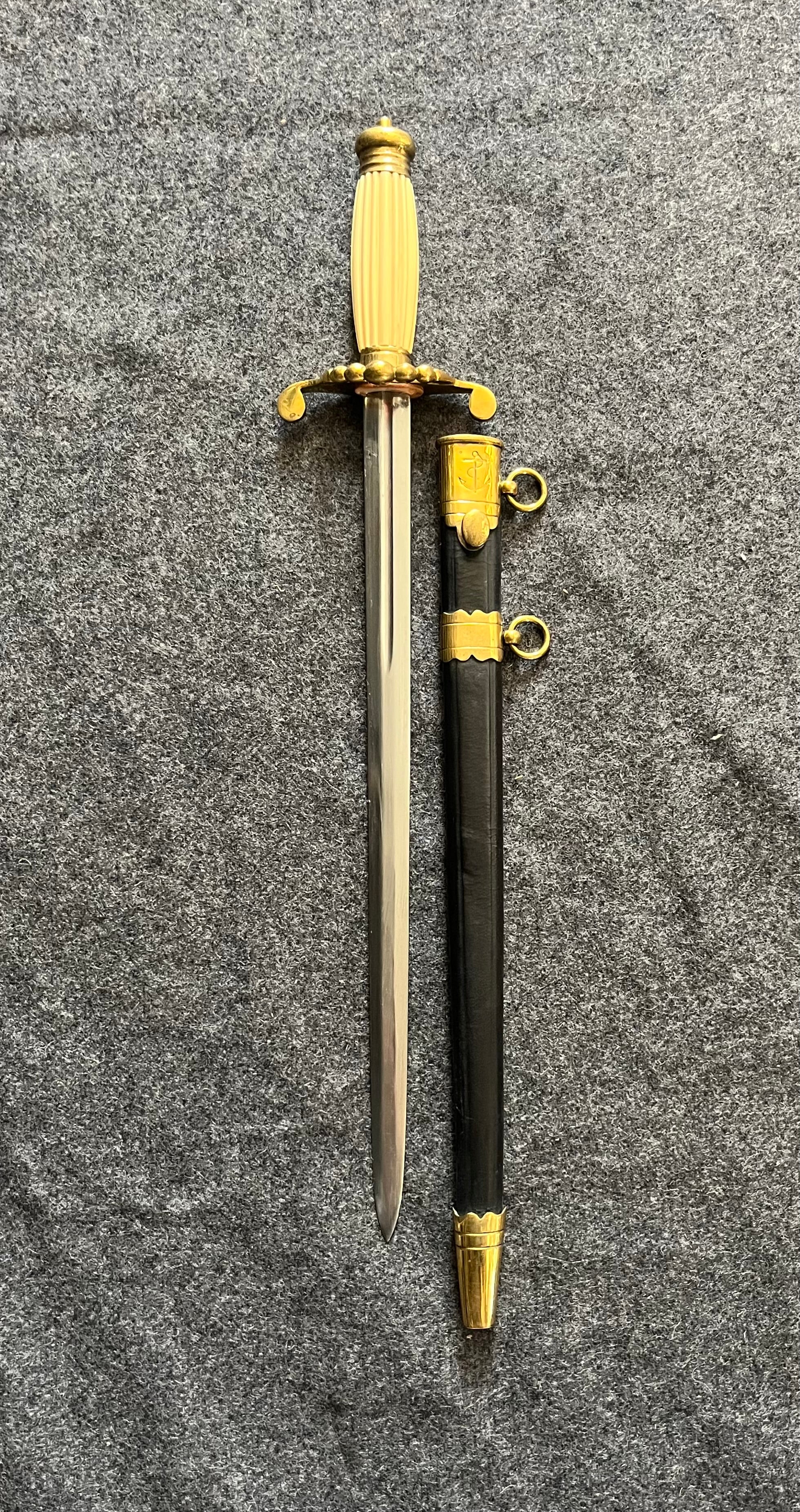 Naval Officer Dirk 18th-19th Century