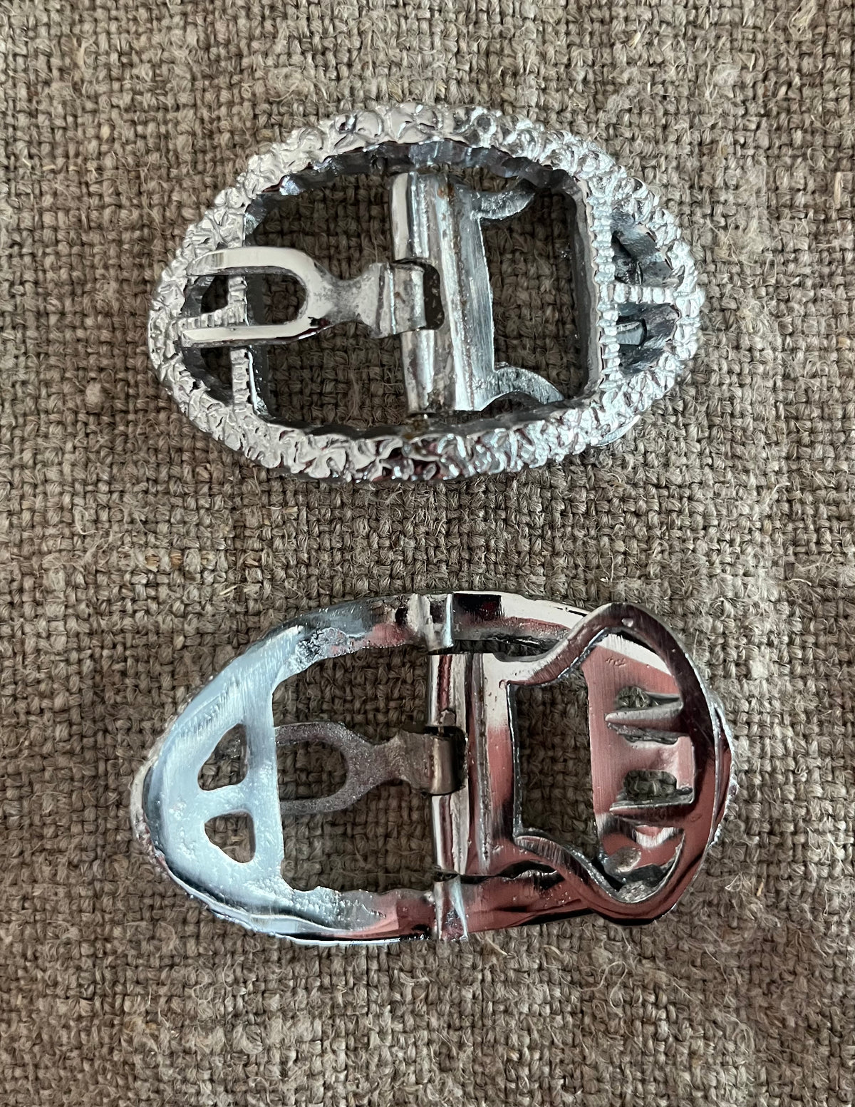 European Shoe Buckles 17th-18th Century. # 67 Silver