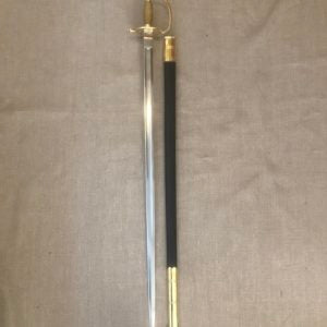 British Sergeant and Drummer Rapier 18-19th Century