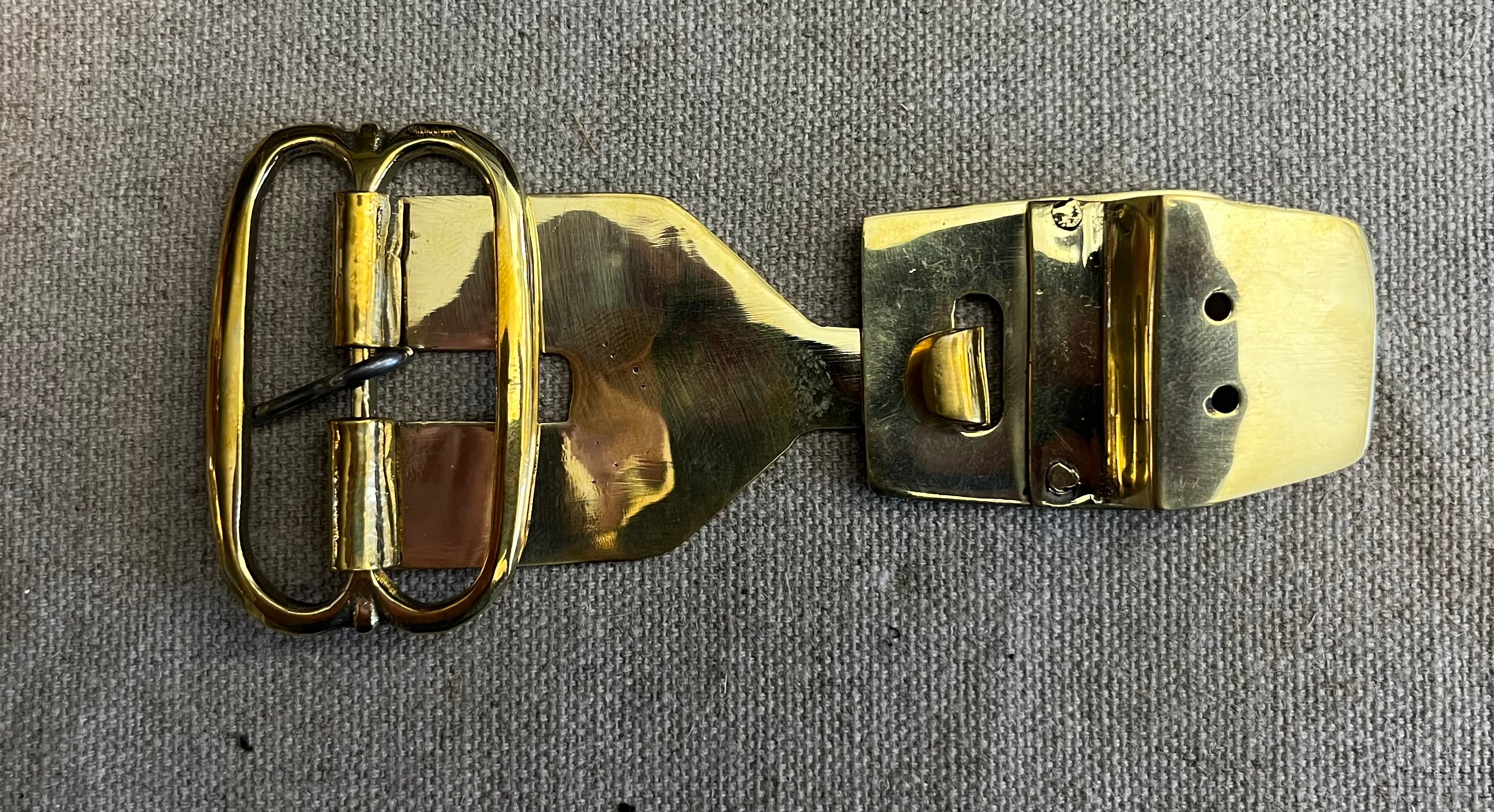 Buckle For Swedish Artillery Sidearms and Norwegian Infantry 17th-18th Century #100