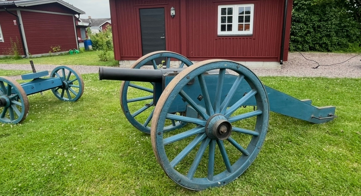 Kanon av modell runt år 1800