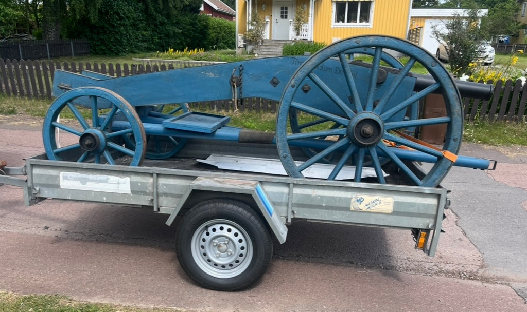 Kanon av modell runt år 1800